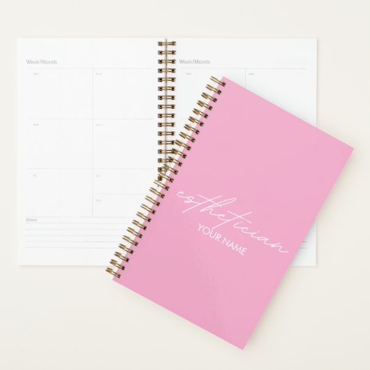 Esthetician Notebook - Personalized Gift Planner Planer (Anzeige)