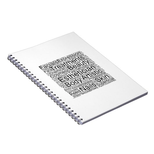 Esthetician Notizblock (Rechte Seite)