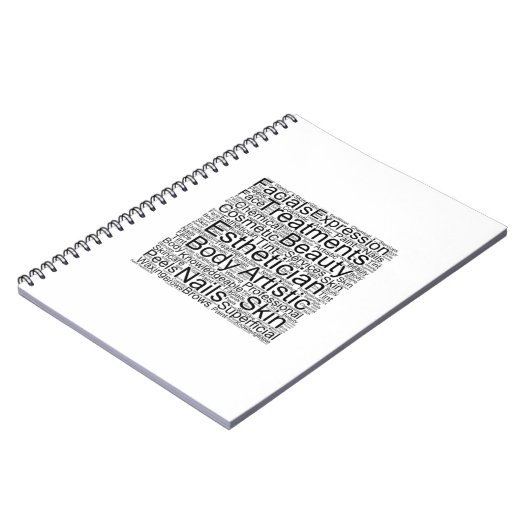 Esthetician Notizblock (Linke Seite)