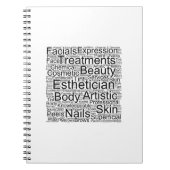 Esthetician Notizblock (Vorderseite)