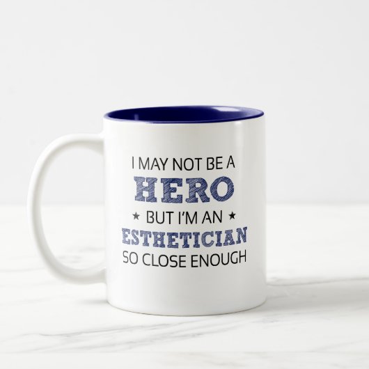 Esthetician Novelty Zweifarbige Tasse (Links)