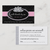 Esthetician Terminkarte (Vorne/Hinten)