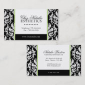 Esthetician-Visitenkarte Visitenkarte (Vorne/Hinten)