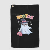 Esthetiker Botox Halloween ästhetische Krankenschw Golfhandtuch (Vorderseite)