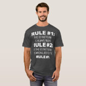 Esthetiker hat immer Recht Funny Abschluss T-Shirt (Vorne ganz)