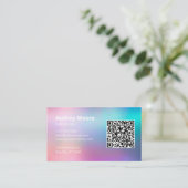 Esthetiker Skincare Visitenkarte (Stehend Vorderseite)