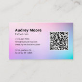 Esthetische Dienste Visitenkarte (Vorderseite)