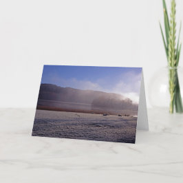 Esthwiate Water Winter Feiertagskarte