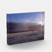 Esthwiate Water Winter Holiday Card Poster Fotoblock (Links)