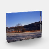 Esthwiate Water Winter Holiday Card Poster Fotoblock (Links)