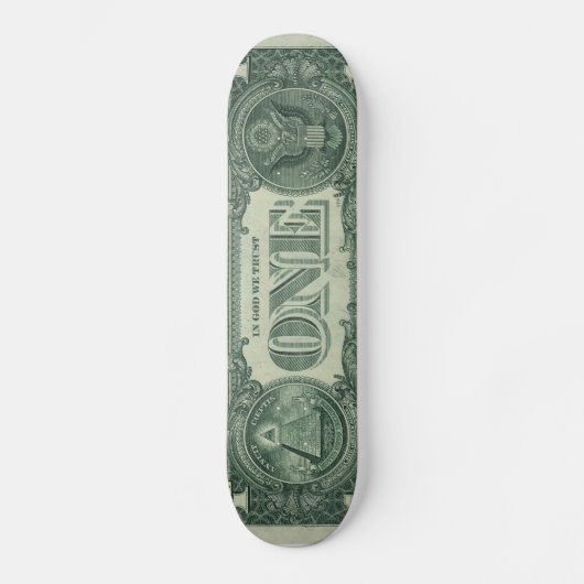 Estilo: 7/8" 1 DOLLAR-DESIGN Skateboard (Vorderseite)