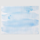 Estilo Acuarela Azul – Minimalista, Fresco y Elega Seidenpapier (Vorderseite)