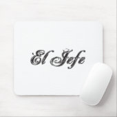 Estilo Logo EL Jefe Art Mousepad (Mit Mouse)