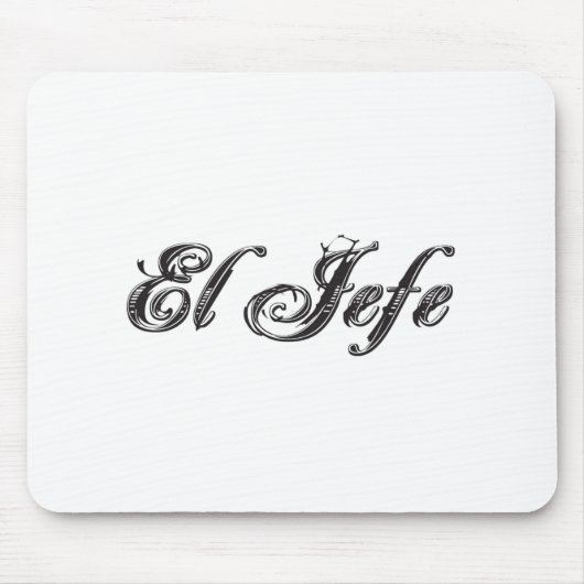 Estilo Logo EL Jefe Art Mousepad (Vorne)