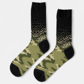 estilo militar granulado socken (Linkes Detail)