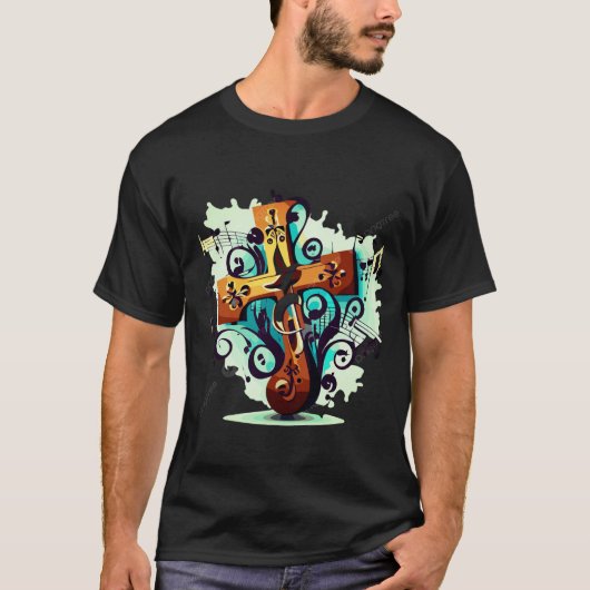 Estilo musical T-Shirt (Vorderseite)