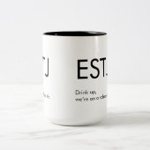 ESTJ Auf einem Zeitplan Tasse Geschenk (Mittel)