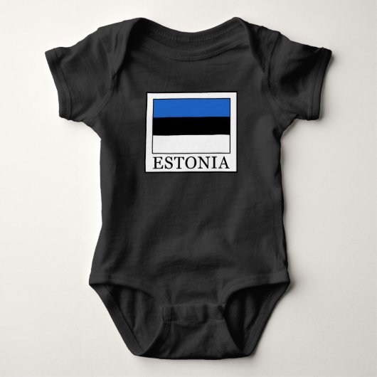 Estland Baby Strampler (Vorderseite)
