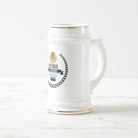Estland Bierglas (VorderseiteRechts)