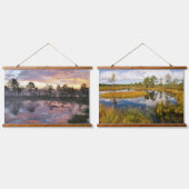 Estland bog Viru raba Wandteppich Mit Holzrahmen (Doppelt)