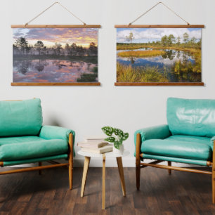 Estland bog Viru raba Wandteppich Mit Holzrahmen