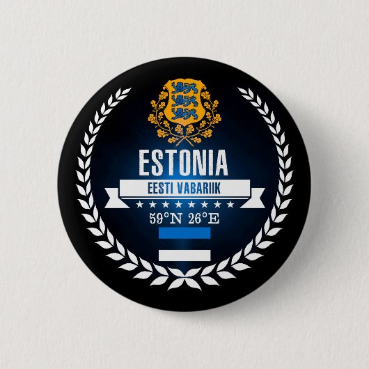 Estland Button (Vorderseite)