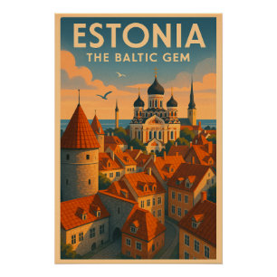 Estland – Das baltische Juwel Poster