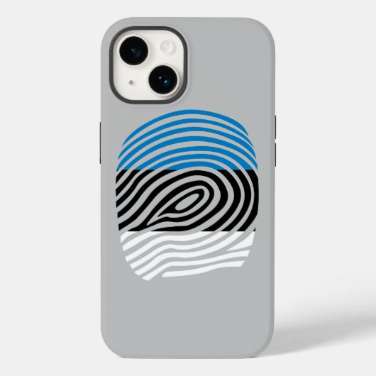 Estland DNA Case-Mate iPhone Hülle (Rückseite)