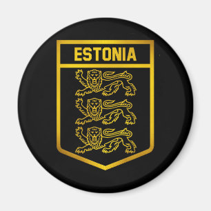 Estland Emblem Magnet