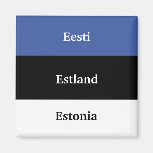 Estland - Estland - Magnet Estland (Vorne)