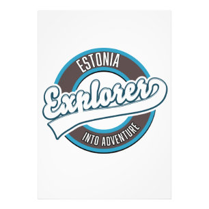Estland Explorer in ein Abenteuer Fotodruck