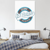 Estland Explorer ins Abenteuer Leinwanddruck (Insitu (Schlafzimmer))