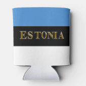 ESTLAND FLAG CAN COOLER DOSENKÜHLER (Rückseite)