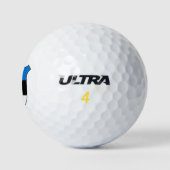 Estland Flag Grand Patriotic Golfball (Logo)