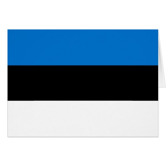 Estland-Flagge (Vorderseite (Horizontal))