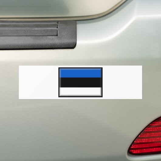 Estland-Flagge Autoaufkleber (Auf Auto)