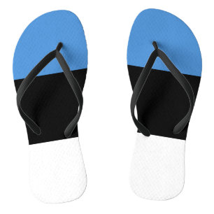 Estland-Flagge Badesandalen