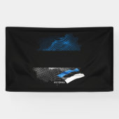 Estland-Flagge Banner (Horizontal)