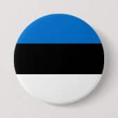 Estland-Flagge Button (Vorderseite)