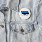 Estland-Flagge-Button Button (Beispiel)