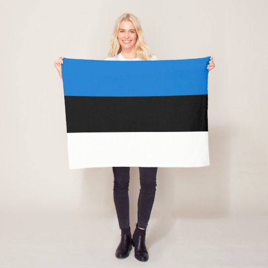 Estland-Flagge Fleecedecke (Beispiel)