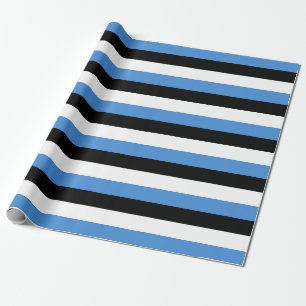 Estland-Flagge Geschenkpapier