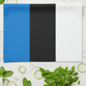 Estland-Flagge Geschirrtuch (Gefaltet)