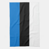 Estland-Flagge Geschirrtuch (Vertikal)