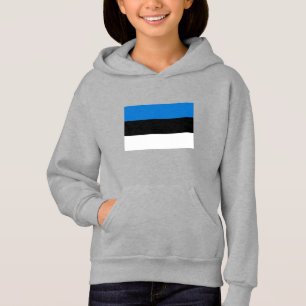 Estland-Flagge Hoodie