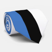 Estland-Flagge Krawatte (Gerollt)