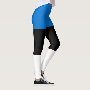 Estland-Flagge Leggings