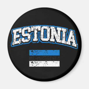 Estland-Flagge Magnet