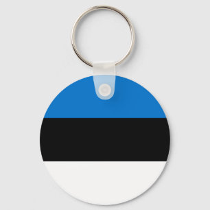 Estland-Flagge Schlüsselanhänger