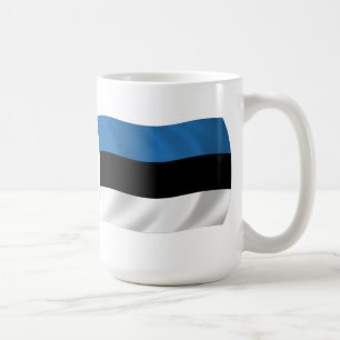 Estland Flagge Tasse